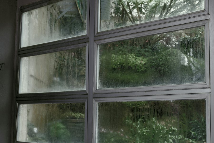 Ventana con condensación entre los paños, termopanel en Pucón